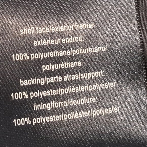 NWT Brown Faux Leather Moto Tommy Hilfiger Soft M - Picture 7 of 8